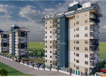 Hot offer! Inexpensive apartment 1+1, 45m², fully finished, in a new building with facilities in Payallar, Alanya ID-16769 фото-1