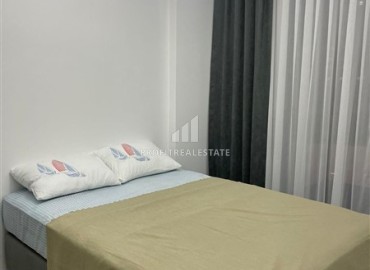 Ready to move in, one-bedroom apartment, 55m², in a comfortable new building 50m from the sea, Kestel, Alanya ID-16776 фото-14