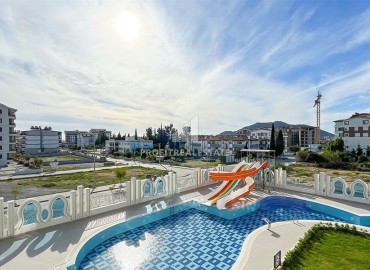 New 1+1 apartment with an excellent layout, 200 meters from the sea, a new building with extensive facilities, in green Gazipasa, Alanya ID-16784 фото-10