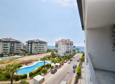 Ready-to-move-in apartment 1+1, 50m², in a residence with a swimming pool in the Kestel area, Alanya, 50m from the sea ID-16794 фото-14