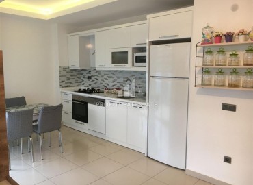 Furnished 2+1 apartment with a cozy interior, in a residence with a winter swimming pool and a tennis court, Tosmur, Alanya ID-16797 фото-6