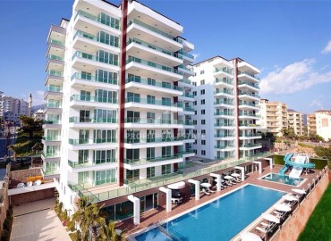 Furnished 2+1 apartment with a cozy interior, in a residence with a winter swimming pool and a tennis court, Tosmur, Alanya ID-16797 фото-1