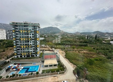 Elegantly furnished apartment 2+1, 120m², with sea and mountain views in a residence with facilities, Mahmutlar, Alanya ID-16799 фото-11