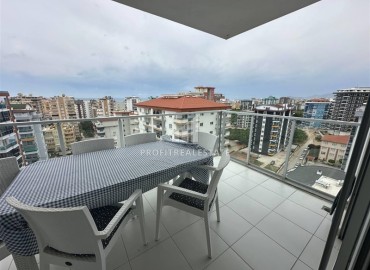 Elegantly furnished apartment 2+1, 120m², with sea and mountain views in a residence with facilities, Mahmutlar, Alanya ID-16799 фото-17