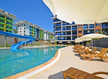 Cozy one-bedroom apartment, 55m², in a new premium residence, 150m from the sea in Kargicak, Alanya ID-16800 фото-10