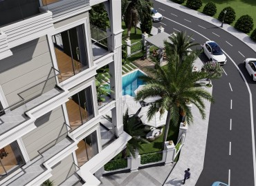 Investment project in the center of Alanya: apartment, 60.5-255m², in a residence under construction ID-16816 фото-6