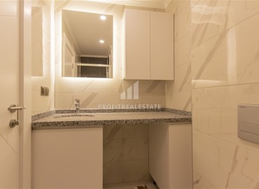 New 1+1 apartment with sea views, with high-quality finishing and kitchen units in Avsallar, Alanya ID-16825 фото-13