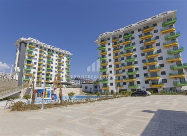 New 1+1 apartment with sea views, with high-quality finishing and kitchen units in Avsallar, Alanya ID-16825 фото-16