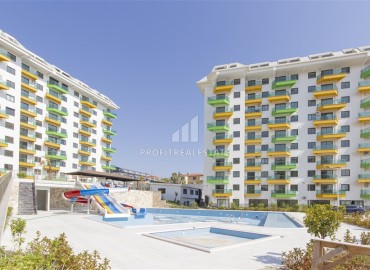 New 1+1 apartment with sea views, with high-quality finishing and kitchen units in Avsallar, Alanya ID-16825 фото-20