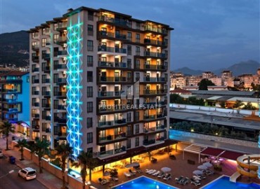 Ready to move in, 1+1 apartment, 45m², in an elite residence with an excellent location in the center of Alanya ID-16826 фото-1