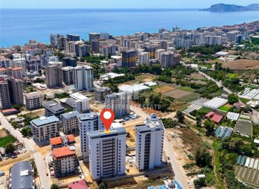 Apartment 1+1, 60m², in an elite residence at the final stage of construction in the Mahmutlar area, Alanya ID-16828 фото-14