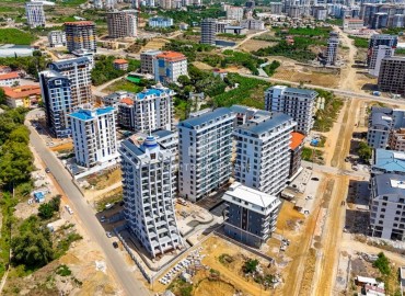 Apartment 1+1 at the final stage of construction, with fine finishing, in a new building with facilities, Mahmutlar, Alanya ID-16829 фото-15