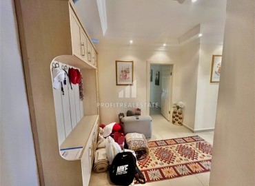 Charming furnished 2+1 apartment, suitable for residence permit, 200 meters from the Mediterranean Sea, Tosmur, Alanya ID-16836 фото-7