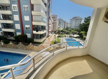 Charming furnished 2+1 apartment, suitable for residence permit, 200 meters from the Mediterranean Sea, Tosmur, Alanya ID-16836 фото-14