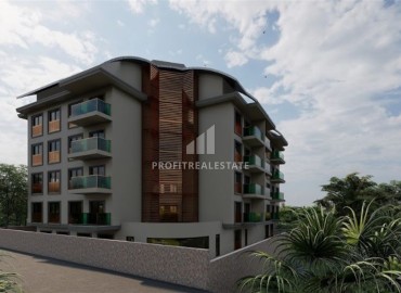 One-bedroom apartment, 43m², in a premium residence at the final stage of construction in the Payallar area, Alanya ID-16839 фото-1