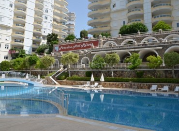 Апартаменты планировки 2+1 в большом зеленом комплексе с бассейном и богатой инфраструктурой в районе Махмутлар ID-1301 фото-11