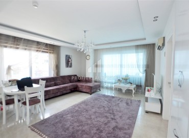 Inexpensive furnished elegant apartment 2+1, 500 meters from the sea, in a fashionable residence, Mahmutlar, Alanya ID-16854 фото-2