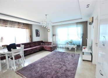 Inexpensive furnished elegant apartment 2+1, 500 meters from the sea, in a fashionable residence, Mahmutlar, Alanya ID-16854 фото-3