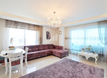 Inexpensive furnished elegant apartment 2+1, 500 meters from the sea, in a fashionable residence, Mahmutlar, Alanya ID-16854 фото-6