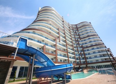 Inexpensive furnished elegant apartment 2+1, 500 meters from the sea, in a fashionable residence, Mahmutlar, Alanya ID-16854 фото-16