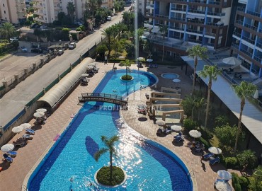 Cozy one-bedroom apartment, 60m², in an elite residence in the Alanya area - Cikcilli, 700m from the sea ID-16863 фото-20