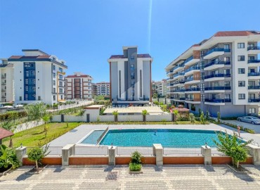 Nice furnished apartment 1+1, 56m², in a new residence 200m from the sea in the eastern part of the Kestel area ID-16871 фото-10