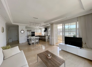 Stunning 2+1 apartment for residence permit, with a magnificent bright modern interior, Tosmur, Alanya ID-16875 фото-4