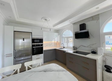 Stunning 2+1 apartment for residence permit, with a magnificent bright modern interior, Tosmur, Alanya ID-16875 фото-7