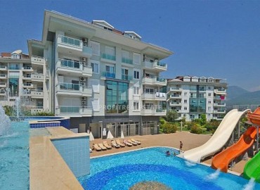 Bright spacious unfurnished apartment, 1+1, 65m², in a residence with extensive facilities in Oba, Alanya ID-16880 фото-1