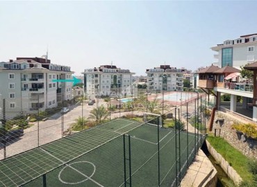 Bright spacious unfurnished apartment, 1+1, 65m², in a residence with extensive facilities in Oba, Alanya ID-16880 фото-12