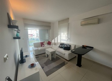 Furnished ergonomic apartment 1+1 200 meters from the sea, in a cozy residence with facilities, Oba, Alanya ID-16884 фото-3