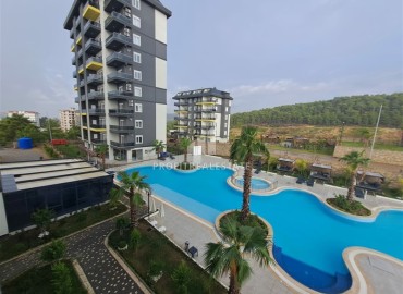 Profitable proposition! New 1+1 apartment unfurnished, with sea views, in a residence with facilities, Avsallar, Alanya ID-16887 фото-18