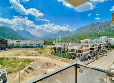 Two bedroom apartment unfurnished, 85 m², with natural gas and built-in kitchen, in a residential residence with a swimming pool, Sarisu, Antalya ID-16895 фото-12