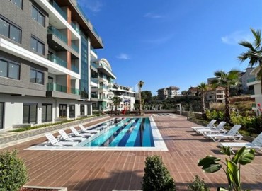 Urgent sale! Inexpensive apartment 1+1, 50m², in a new building, unfurnished, in fine finishing, Oba, Alanya ID-16899 фото-15