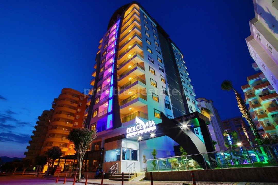 Апартаменты на различных этажах в стильном комплексе всего в 200 метрах от Средиземного моря в районе Махмутлар ID-1305 фото-2