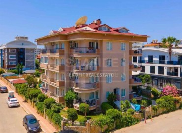 Two bedroom apartment, 115m², in a cozy residence with a swimming pool 250m from the sea in Oba, Alanya ID-16911 фото-1