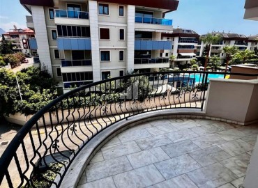 Two bedroom apartment, 115m², in a cozy residence with a swimming pool 250m from the sea in Oba, Alanya ID-16911 фото-10