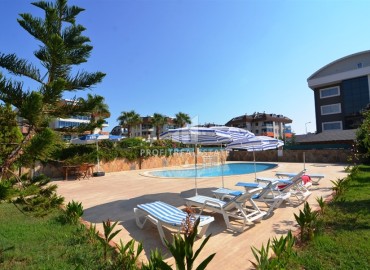 Two bedroom apartment, 115m², in a cozy residence with a swimming pool 250m from the sea in Oba, Alanya ID-16911 фото-12