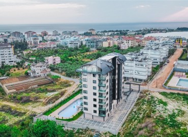 Inexpensive apartment 1+1, 50m², at an excellent price, fully finished in a new building with facilities, 600 m from the sea, Avsallar, Alanya ID-16916 фото-17