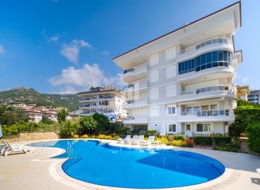Charming furnished apartment 2+1, 90m² for residence permit, in a residence with facilities in the center of Alanya ID-16918 фото-1