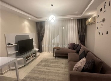 Elegant furnished 2+1 apartment with sea views, in a residence with rich facilities, Avsallar, Alanya ID-16192 фото-5