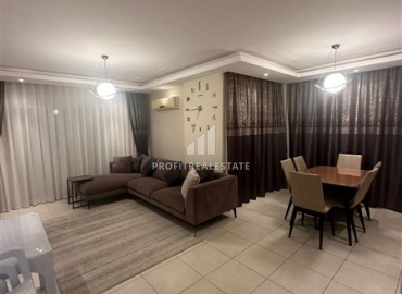 Elegant furnished 2+1 apartment with sea views, in a residence with rich facilities, Avsallar, Alanya ID-16192 фото-6