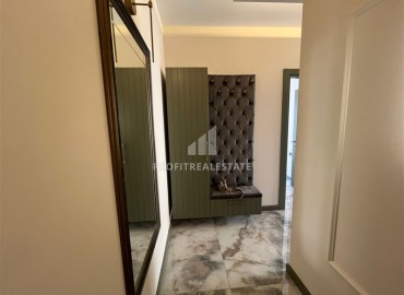 Furnished two bedroom apartment 115 m2, in a new residential residence with facilities in the center of Alanya ID-14800 фото-12