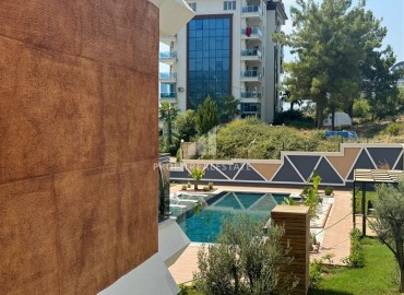 One bedroom apartment, 50m², fully finished in a cozy residence with a swimming pool in Avsallar, Alanya ID-16930 фото-14