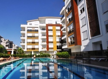 Spacious furnished apartment with competent breading, 1+1, 70m², with glazed balcony, Konyaalti, Antalya ID-16934 фото-1