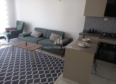 Stylish one bedroom apartment, 52m², in a new affordable residence with a swimming pool in Kargicak, Alanya, at an attractive price ID-16940 фото-3