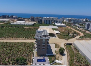 Stylish one bedroom apartment, 52m², in a new affordable residence with a swimming pool in Kargicak, Alanya, at an attractive price ID-16940 фото-9