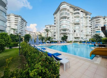 Ready to move in, view apartment 2+1, 115m², in a premium residence in Cikcilli, Alanya, with the possibility of obtaining a residence permit ID-16942 фото-1