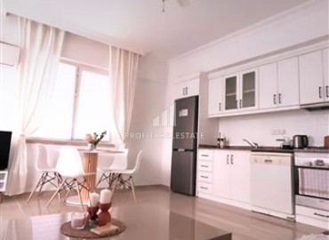 Уютная двухкомнатная квартира, 60м², в комплексе с бассейном в 400м от пляжа Кейкубат в центре Алании ID-16935 фото-4