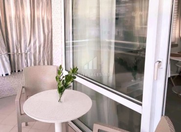 Уютная двухкомнатная квартира, 60м², в комплексе с бассейном в 400м от пляжа Кейкубат в центре Алании ID-16935 фото-9